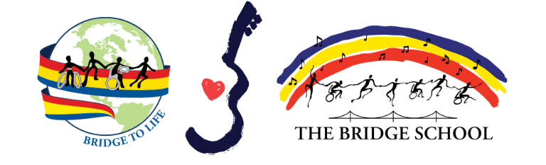 Bridge to Life - Heart of Gold - The Bridge School Logos